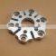 low volume CNC aluminum threading center caps lathe parts