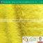 Yellow plain colored polyester plush toy fabric J088