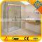 new stainless steel simple shower enclosure/shower cabin with stainless steel frame