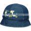 high quality fashionable printed 100% cotton infant bucket hat