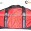 2015 red lattice polyester travel time bag