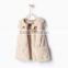 luxury faux fur vest for baby girl