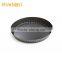 FDA/LFGB Good Quality Baking Cake Pan Nonstick Round Shape Detachable Pizza Pan