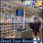 Tailor made powder coated metal shoe display store