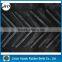 black rubber chevron/patterned conveyor belt