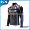 oem custom dye sublimation long sleeve cycling jersey
