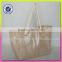 High quality women tote style handbag jute and cotton material shoulder bag cotton handle