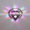 crystal downlight house decoration lamp for home hotel shop party DJ Holiday magic color led light bulb Christmas cross