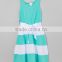 2016 spring new style long dress100% cotton best quality girl maxi dress back to school gilrs dress