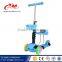 PP material best kick scooter for kids / cheap children kick scooter with music / four wheels breaststroke kick scooter