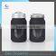 High Quality Fancy Black Glass Vases Chalkboard Cylinder Vase Glass With Lid