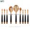 2016 New Arrival Synthetic Hair High Quality 9PCS Gold Golf Clubs Shaped Makeup Brush Set