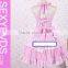 Knee-length Pink Cotton Classic Lolita Princess Dress