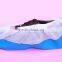 Semi elastic CPE disposable overshoe for cleamroom