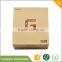 luxury personalized kraft paper box packaging