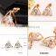 2016 best selling handmade crystal silver earrings for sale