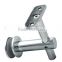 Pipe Support 304 Stainless Steel Handrail Holder Mounted Glass Fitting