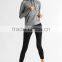 New design sports hooded sweatshirt for women