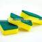 green scrubber pad cleaning glove scouring pad