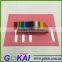 Transparent clear and white plexiglass sheet