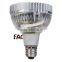 Aluminum 5pcs 18w rgbwa+uv 6in1 cob led par light disco stage light
