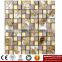 IMARK Marble Mosaic Tiles With Laminated Mosaic Tiles and Stainless Steel Mosaic Tiles Code IXGM8-077