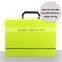 Fashion fluorescent color file folder