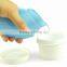 2016 New products China LFGB / FDA Leaf Shape Foldable Cup for Outdoor Travelling Camping Hiking