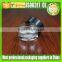 15 gram clear glass cream jar for face