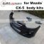 New Arrival!! cx-5 body kits fit for MAZDA` CX-5 style body kits FRP material front, rear bumpers and exhaust system