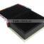 China supplier handmade luxury leather book shape box storage paper box