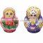 face 3d dolls traditional matryoshka doll for children games