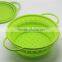 Large Silicone Colander Strainer Collapsible Vegetable Strainer