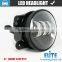 4" 4.5" led round headlight truck fog light with angle eyes color changing