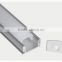 LED Aluminum Profile 6063-T5 Material Surface Mounted for led strip