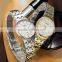 Gold luxury business quartz movement stainless steel women watches