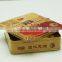 Cookie cracker tinplate square packaging box empty tin can