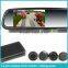 GERMID AUTO BRIGHTNESS REAR VIEW MIRROR MONITOR WITH 170 DEGREE BACK UP CAMERA