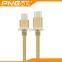 Wholesale 2016 Braided Micro Usb Cable High Speed Type-c Usb Cable to Cable v8
