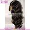 2016 New style human hair wavy cheap remy u part wigs for black women virgin brazilian u part lace wig