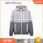 Contrast colors Unisex windproof jackets