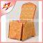 European style dining chair cover,restaurant used jacquard fabric dining chair