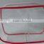 promotional zipper waterproof clear pvc transparent cosmetic bag