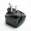 Top quality CE Rohs safety shutter eu to swiss plug adapter
