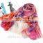 Factory Silk Chiffon Long Shawl Printing