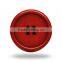 Resin Drawer Knobs in Red