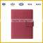 pu leather notebook cover, leather bounded agenda notebook cover for wholesale