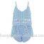 2015 fashion new design women one piece jumpsuit blue jumpsuit