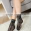 Wholesale women superior quality patterned fishnet ankle socks