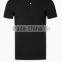Men's pure color v-neck shirt